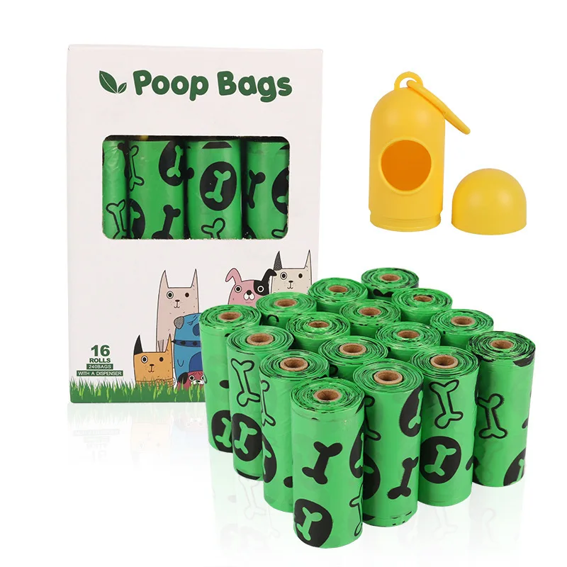Eco Friendly poop bag dog pet poop bag cornstarch