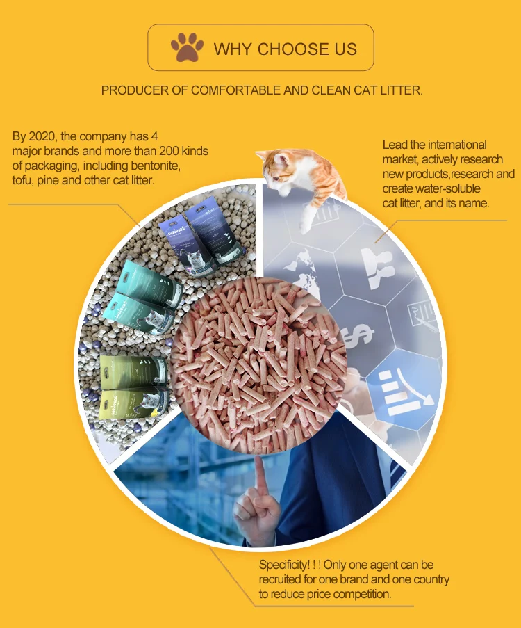 Wholesale OEM ECO Cat Litter Sand Easy Clean Deodorization Crystal Silica Gel Cat Litter