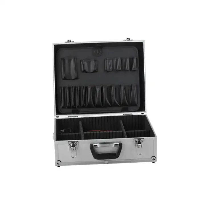 Aluminum Carrying Hairdresser Tool Suitcases with Handle