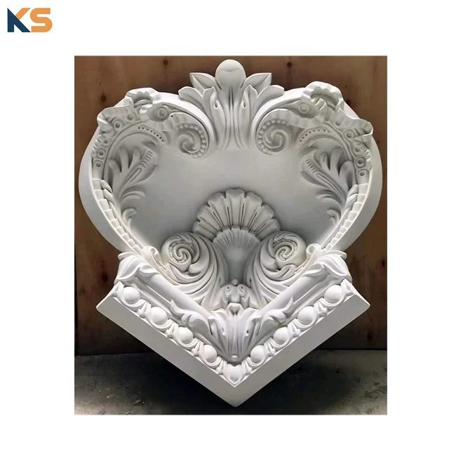 PU Trim Relief Moulding for Building Interior Ceiling and Wall Decoration