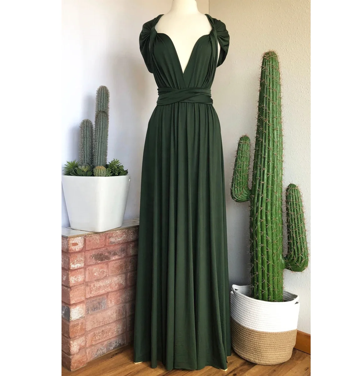 Latest Dress Designs For Bridesmaid Robes Women Multi Way Dresses Plus Size Wrap Convertible Infinity Dress bridesmaid