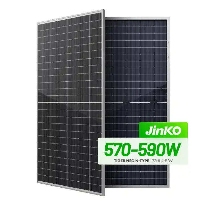 585 ватт pv Панель 590 Вт jinko солнечная панель 570 580 Tiger Neo N type Topcon солнечные панели в наличии для комплекта солнечной системы