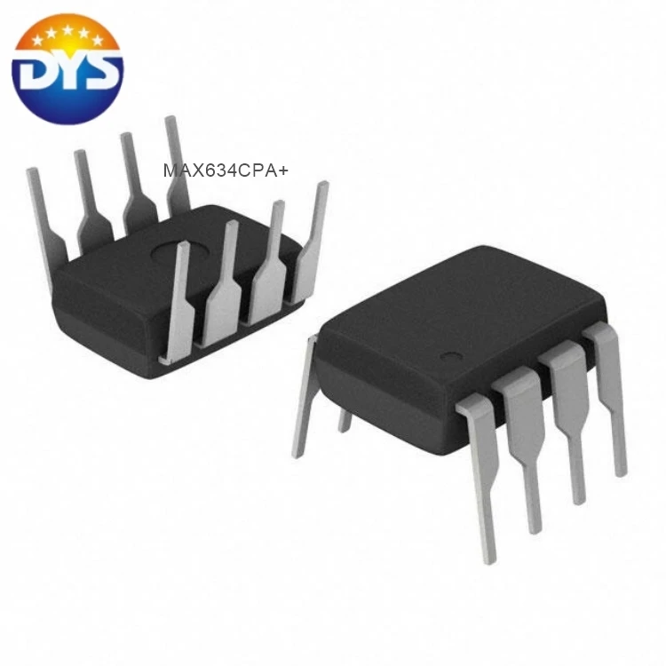 MAX634CPA+ Integrated Circuits original Voltage Regulators - DC Switching IC REG BUCK-BOOST ADJ 150MA 8DIP