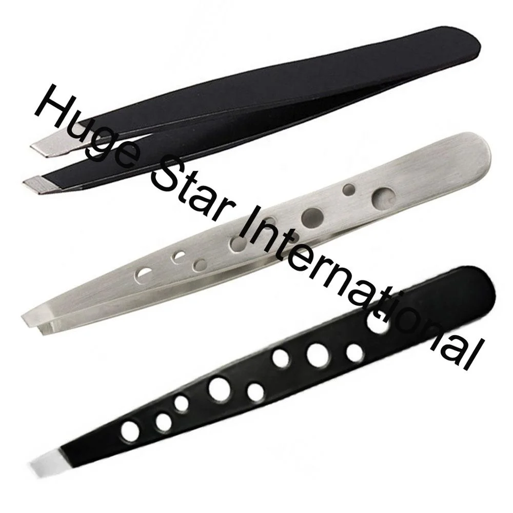 
Черный цвет Наклонный наконечник бровей Пинцет 