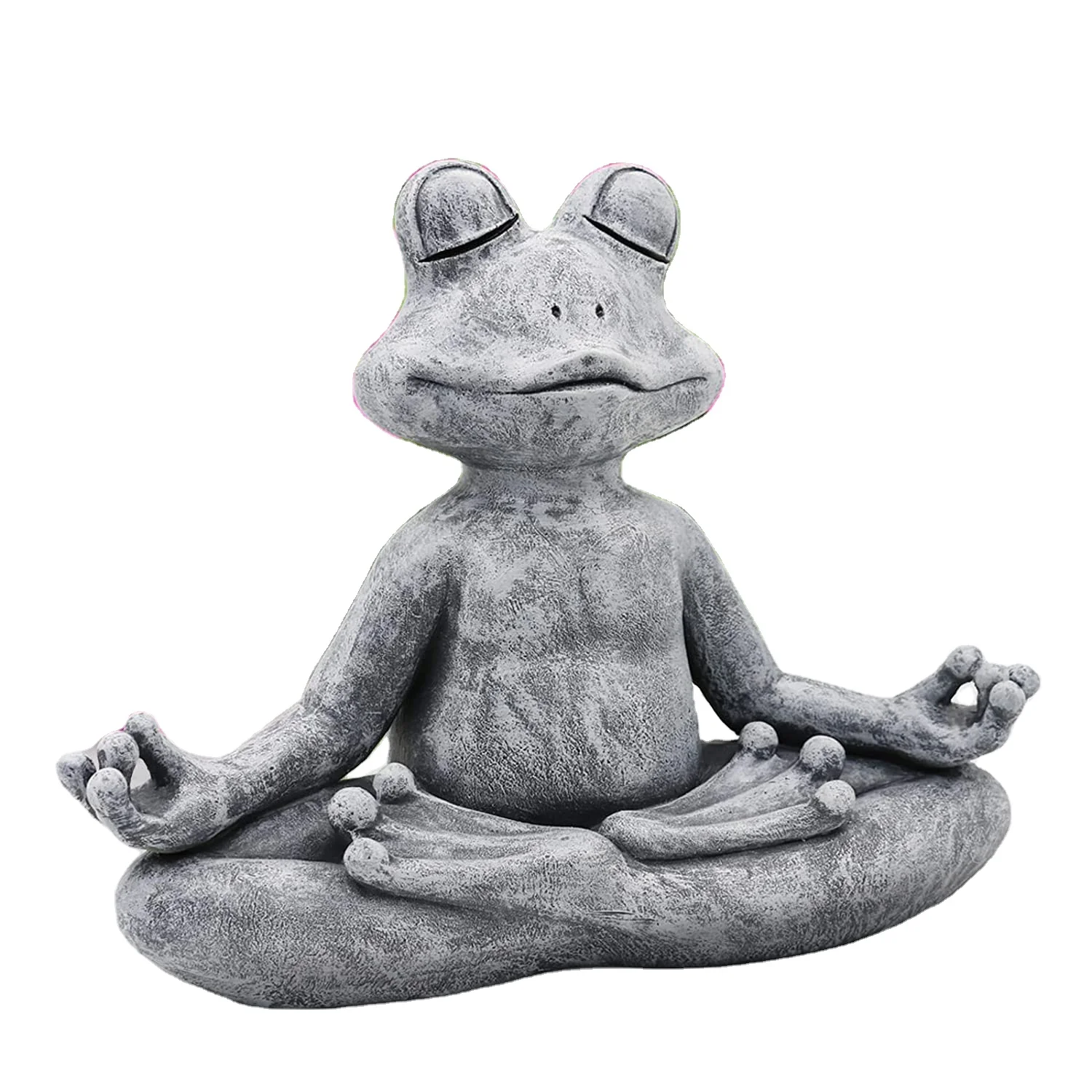 FREE SAMPLE The Original Meditating Zen Yoga Frog Figurine Garden Statue,Christmas Decor,Indoor/Outdoor Garden Sculpture