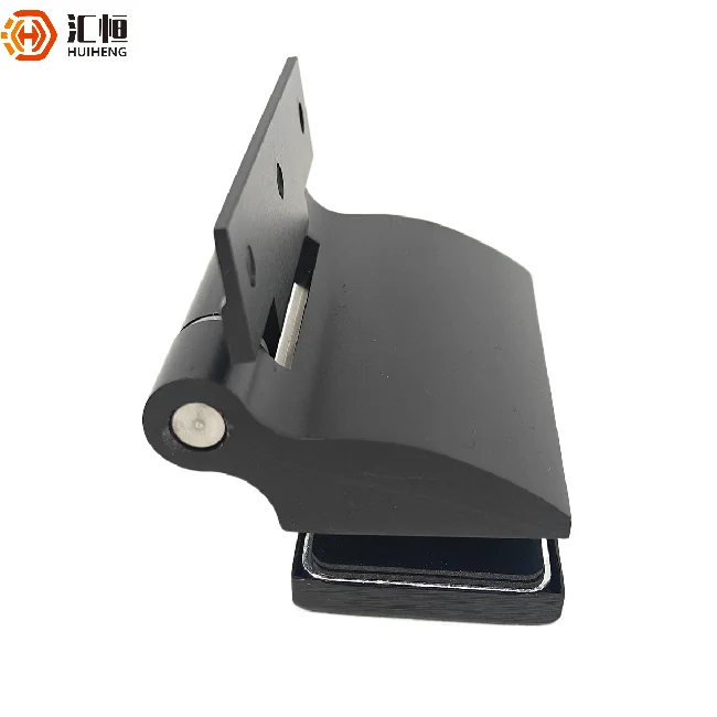 China Top Selling Black Door Glass Hinges Aluminum Hinges for Window and Doors