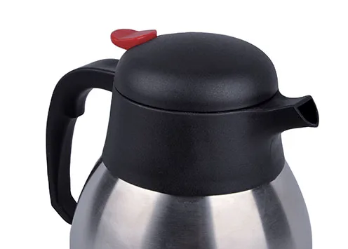 1.0l, 1.5l, 2.0l Stainless steel thermal coffee carafe vacuum jug Insulation thermos tea coffee pot press button