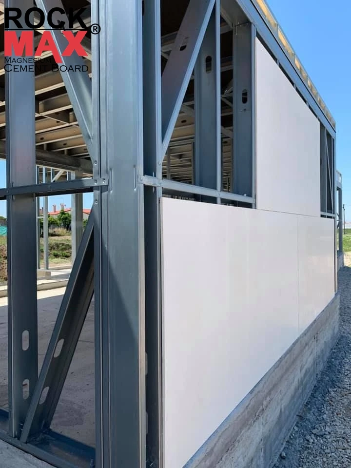 Fire rated A grey  fiberglass mgo board with high strength