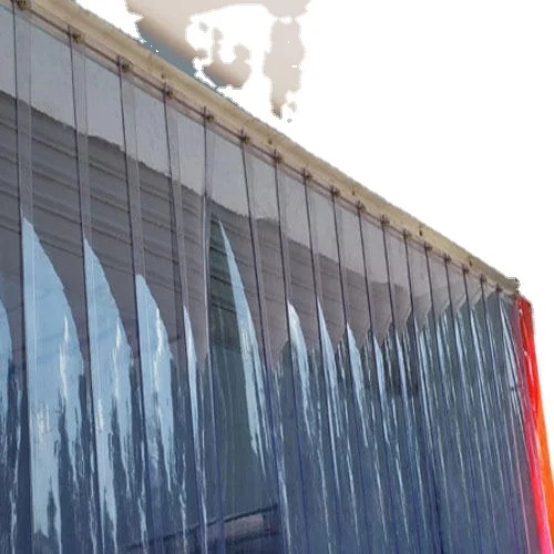 Dust Resistance Warehouse PVC Clear Vinyl Tarps Divider Curtain Walls