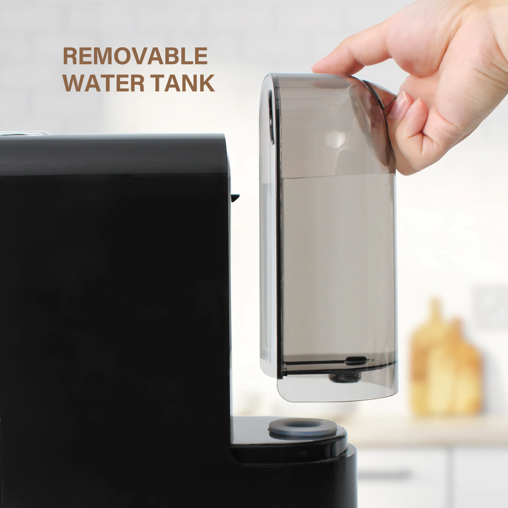 3 In 1 Multi Espresso Capsule Coffee Maker LED Display Electric Commercial Small Espresso Coffee Machine