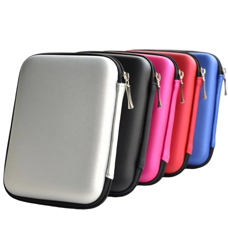 Jihorse Wholesale f Custom Eva Fashion Design Small Zipper Portable Storage Pouch Bag Eva Hard Shell Travel Earphone Case