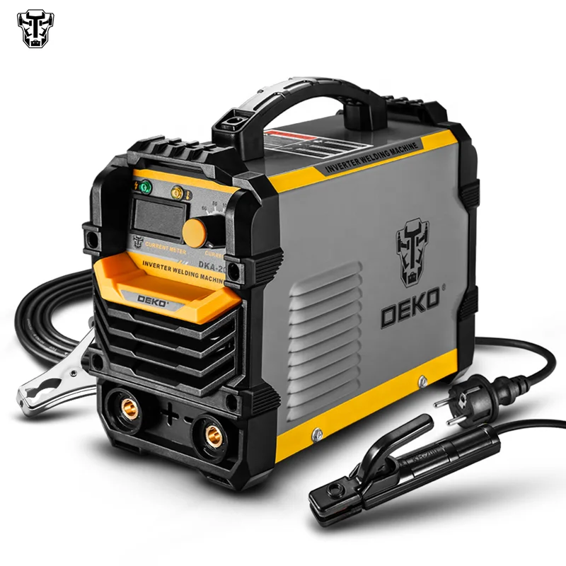 DEKO DKA-200Y 200A 4.1KVA инверторный дуговой Электрический сварочный аппарат 220V MMA для DIY сварочных работ и