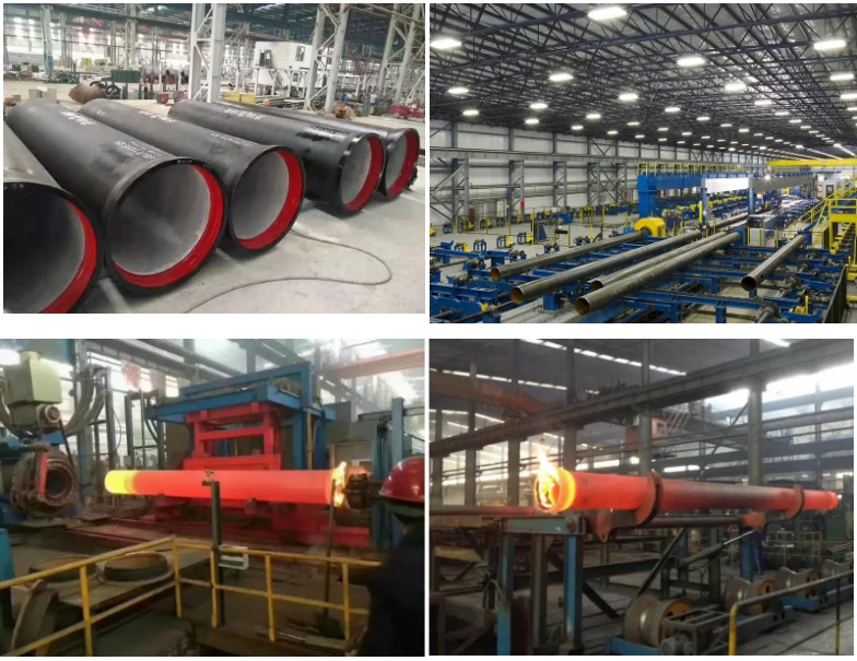 DCI pipe Class k7 k9 100mm 500mm Manufacturers Standards ISO 2531 Ductile cast Iron Pipe