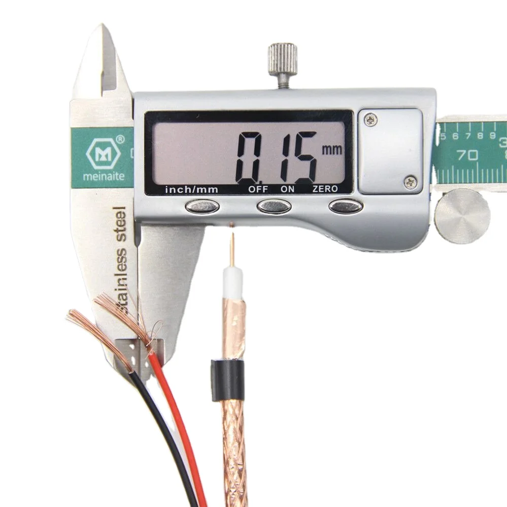 Кабель связи для CATV и CCTV коаксиальный кабель RG 59 с 2 источниками питания