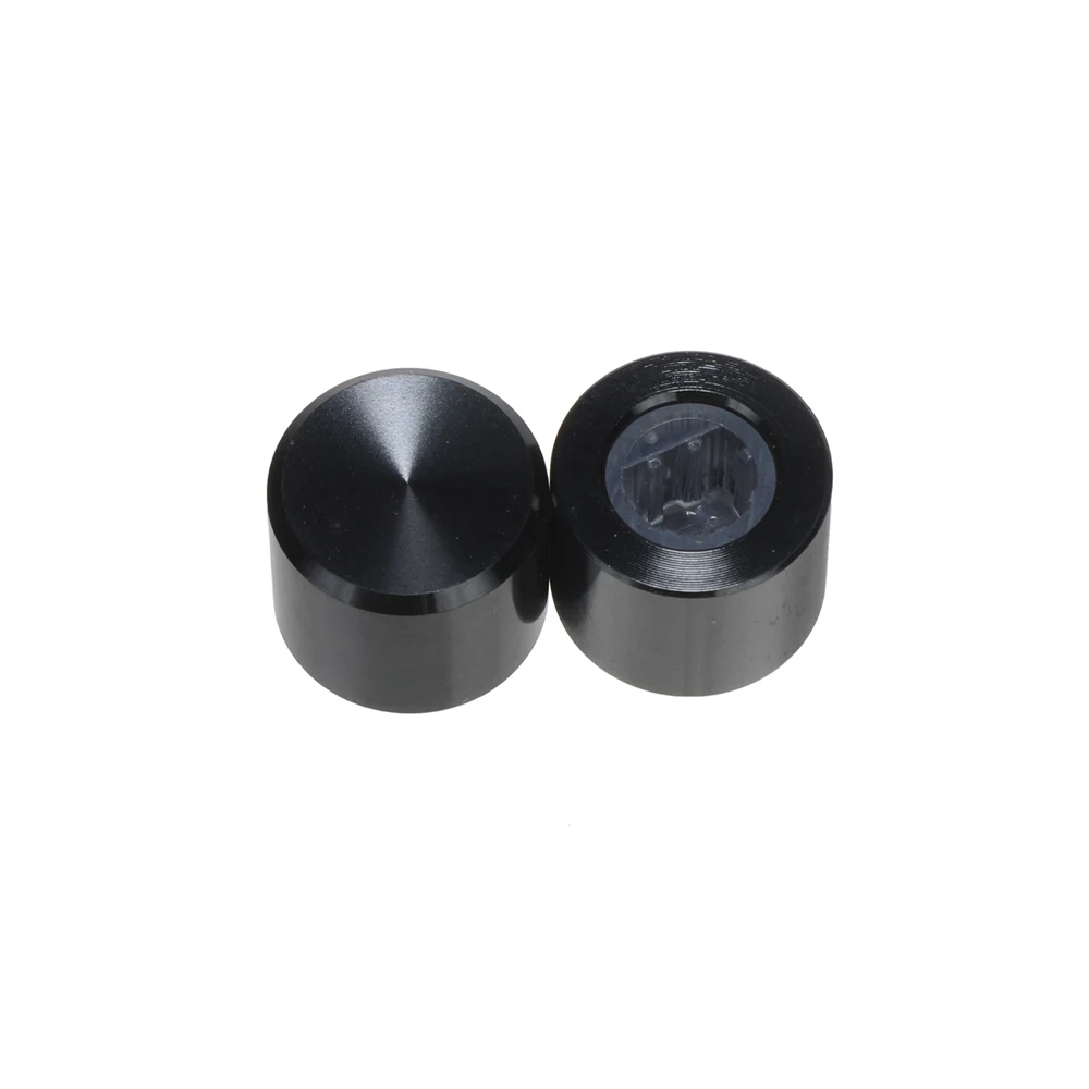 mixer knob potentiometer aluminum knurled knob for audio control and amplifier device