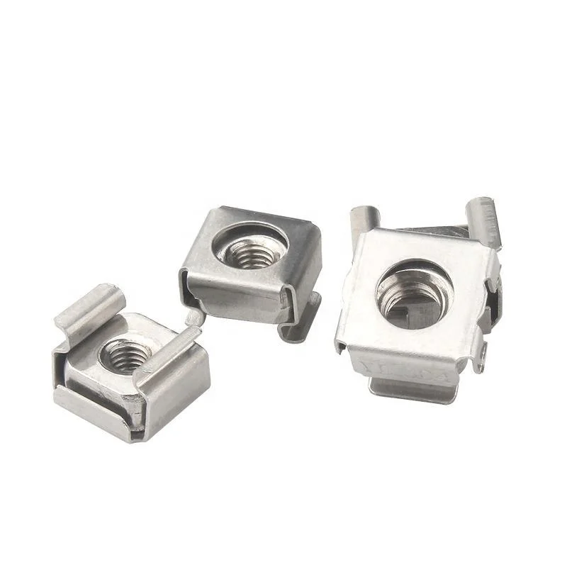 Manufacture Hight quality stainless steel cage nuts m6 m8 for switchgear
