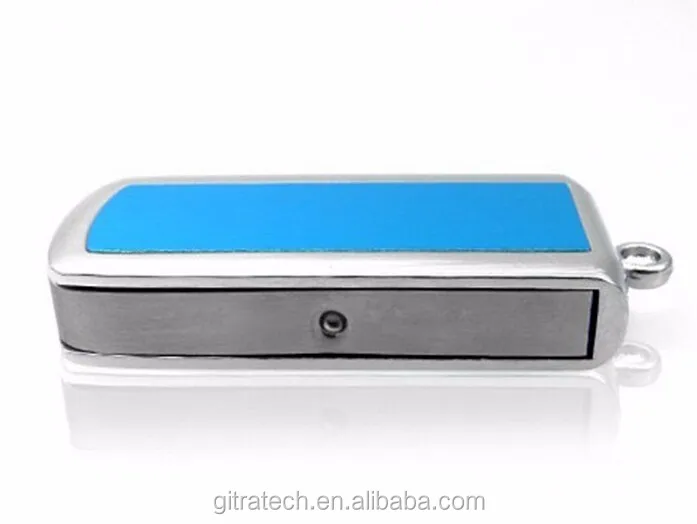 Promo Gift Design Logo Twist Usb Memory Stick 4gb 8gb 256gb Metal Pendrive Custom Swivel Thumb Usb Flash Drive