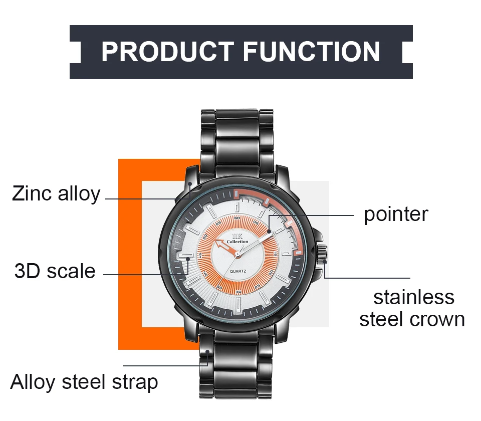 2019 Mans Quartz Watches Fashion Casual Sports Watches Men Business Quartz Watch