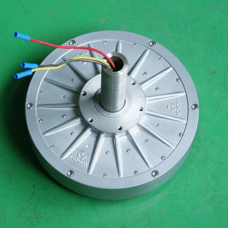 low rpm vertical permanent magnetic wind turbine generator 600w