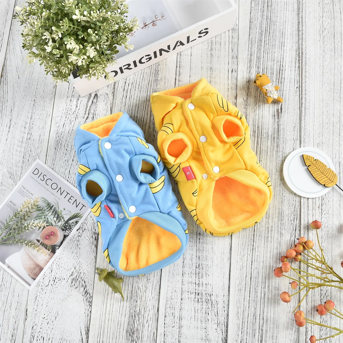 HongHong PetCute Толстовка для собаки зимние теплые пальто и куртки домашних животных кошки маленьких средних пород терьер Одежда Поставка