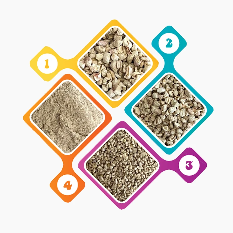 Used in Machinery Industry Corncob for Polishing Roughness Corncob