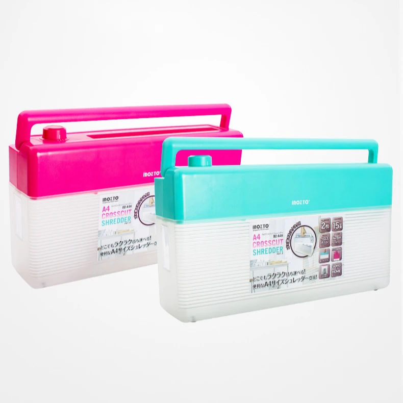 Customized High Quality Office Home 4L Shredder Portable Electric Shredder Portable Shredder for Document, Mail, Staple