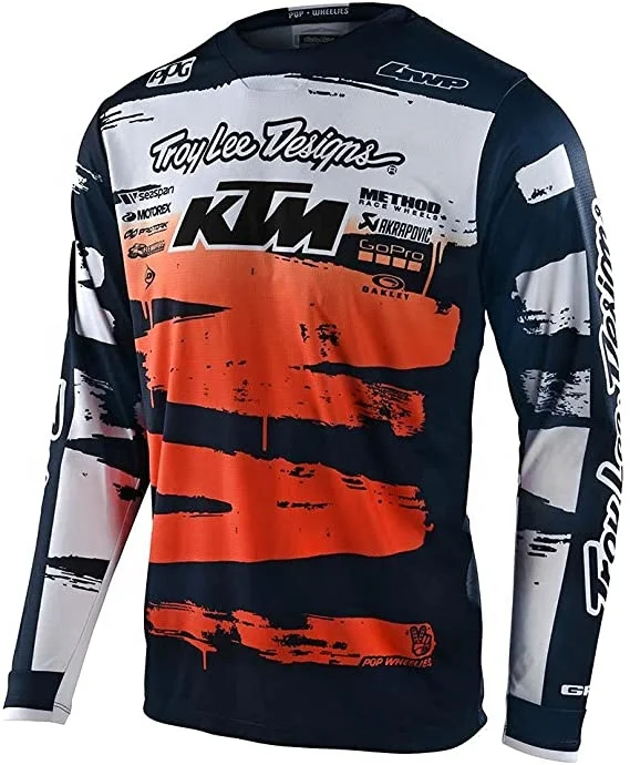 High quality quick-drying racing jersey and pants motorcycle shirt custom motocross jersey