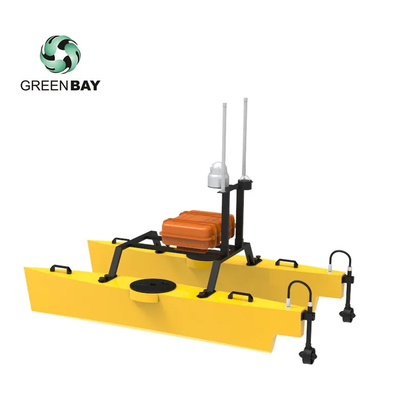 unmanned ship double-handed aluminum alloy surface hydrographic survey boat