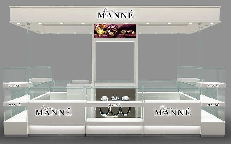 Luxury HighQuality Jewelry Display Cabinet Private Customization Unique Design Simple & Stylish for Malls
