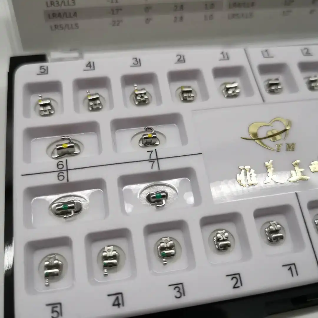 Plus 3 High Quality Orthodontics Braces Dental Self Ligating Brackets With Tool