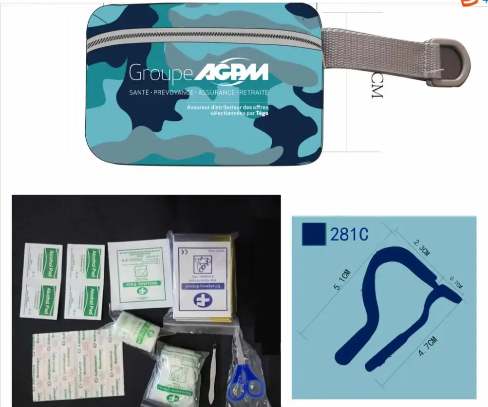 wholesale Amazon hot selling first aid survival emergency kit