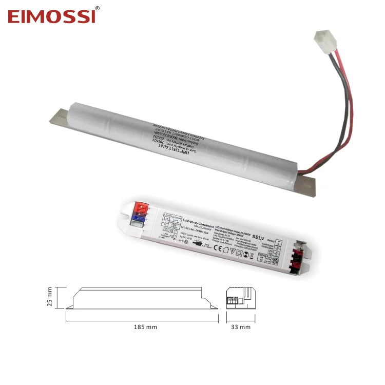 
AMX-EPMM Emergency Constant Power led driver with battery pack for panel light building lighting 