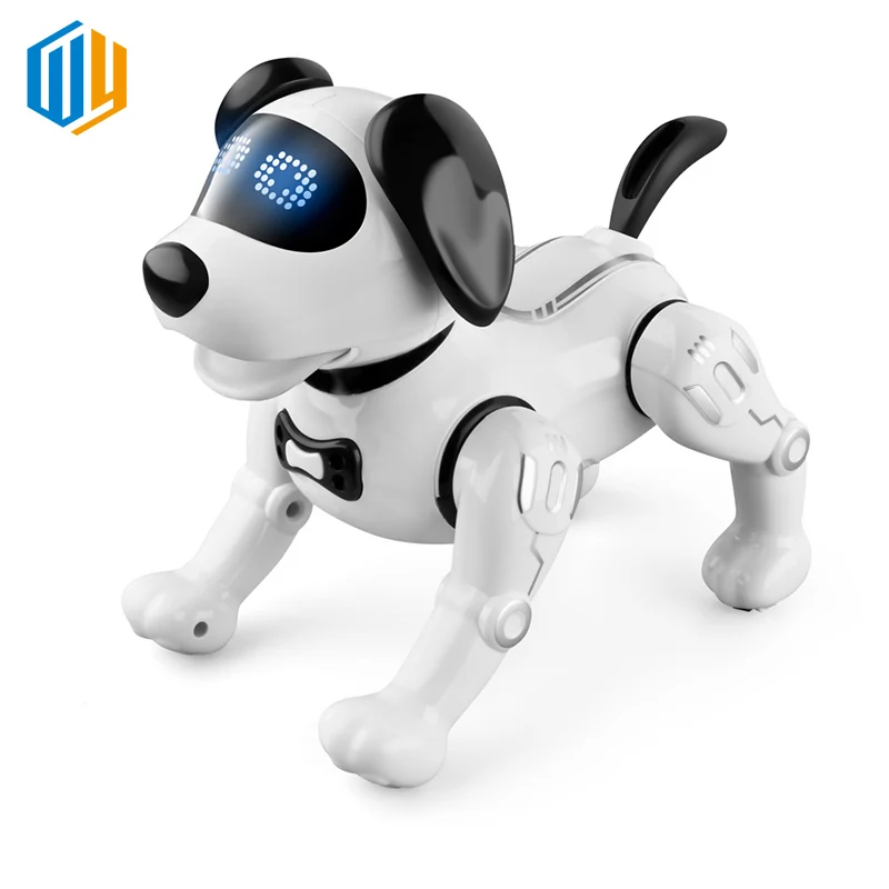 Remote Control Dog Smart Mini Dog Dancing To Beat Dogs Imitates Animals R/C Robots Christmas Birthday Gift Toys Kids Children