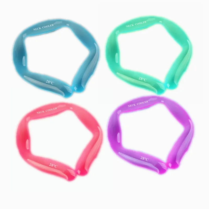 New Material Outdoor Sports Cool Down Collar Pcm Neck Cooling Tube For Fishing