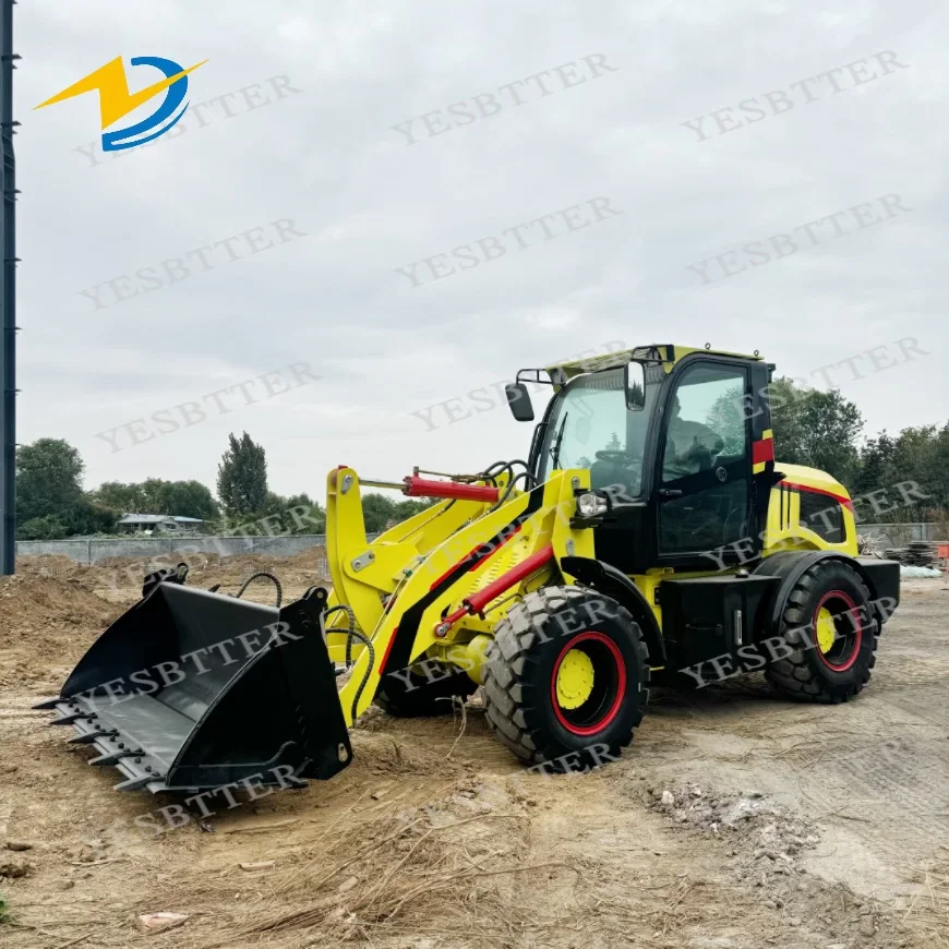 Китайский мини-фронтальный погрузчик ZL920 2000 кг 1 8 тонны 2 5 дизельный мини-погрузчик с 4 в