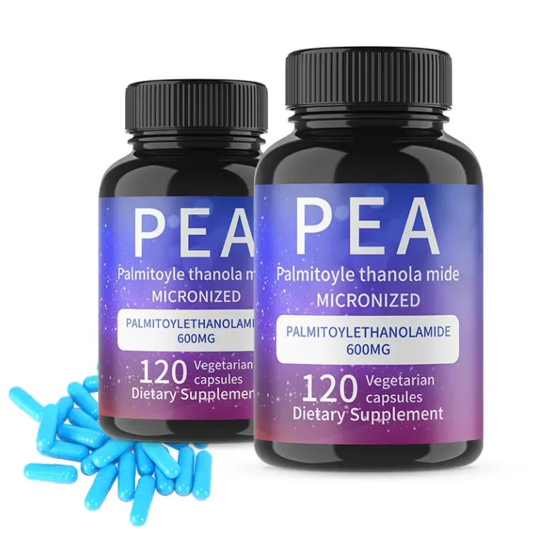 OEM Private Label Palmitoylethanolamide Capsules PEA Capsule Vegan Capsule