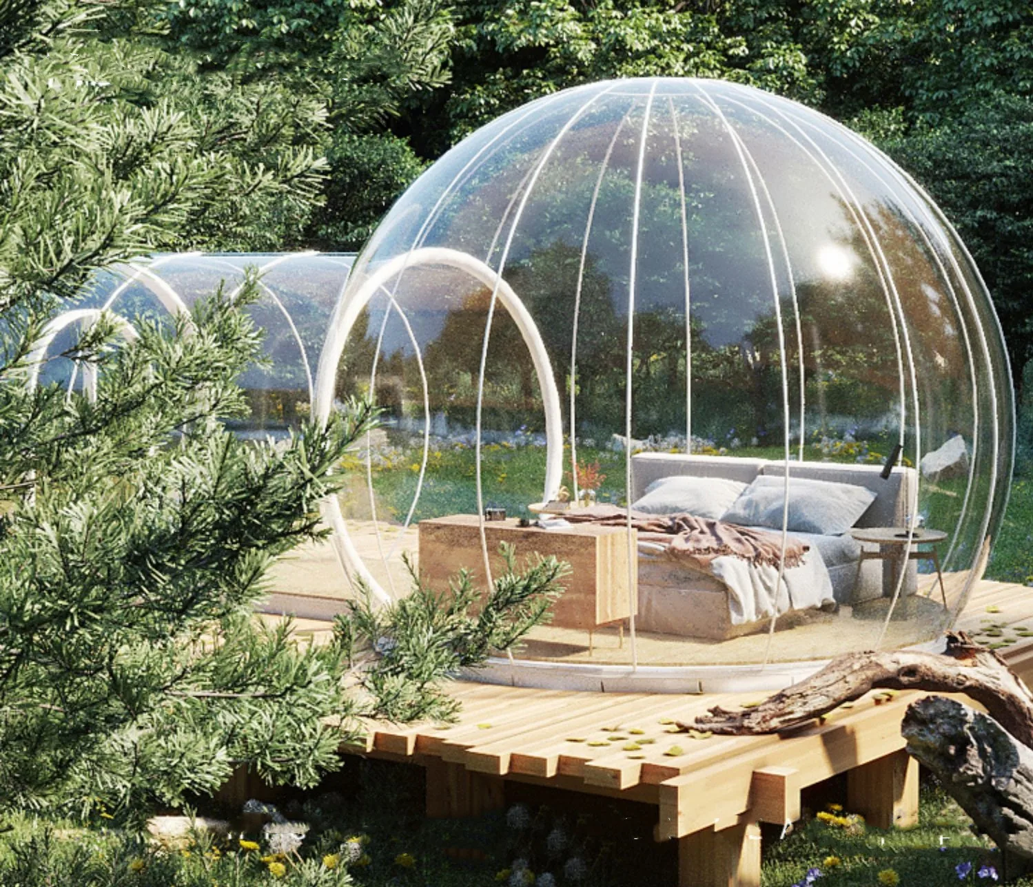 High Quality Bubble Tent Inflatable Camping Tent Travelling Inflatable Bubble Dome Outdoor Bubble House Tent