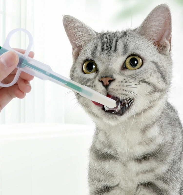 
Silicone Soft Mouth Push-type Veterinary Feeding Kit Pet Medicain Injection Feeder Cat Dog Pet Drug Feeder Pet Medicine Feeder 