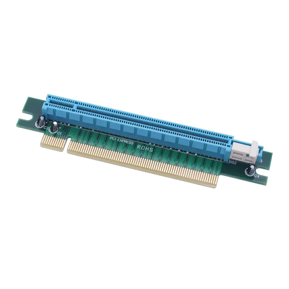 1U Chassis Dedicated PCI-E 16X Horizontal Transfer 90-Degree Extended Steering Card