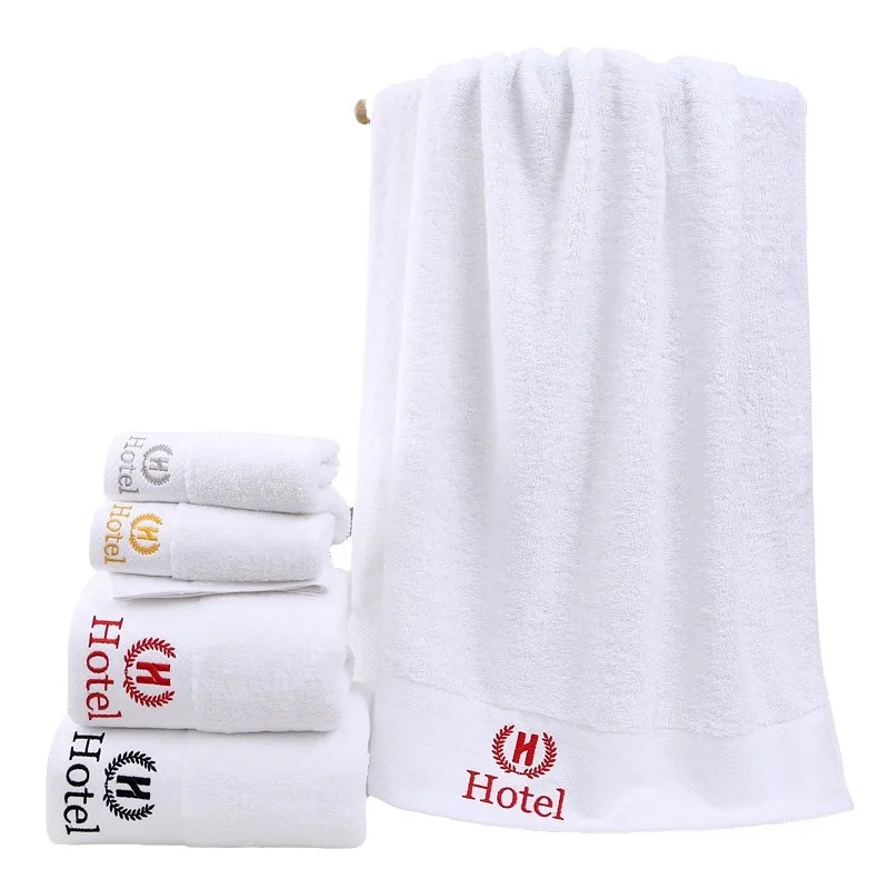 Premium Hand Face Bath Towel Cotton Ultra Soft and Highly Absorbent Towels for Bathroom, Gym, Shower, Hotel, and Spa (White)