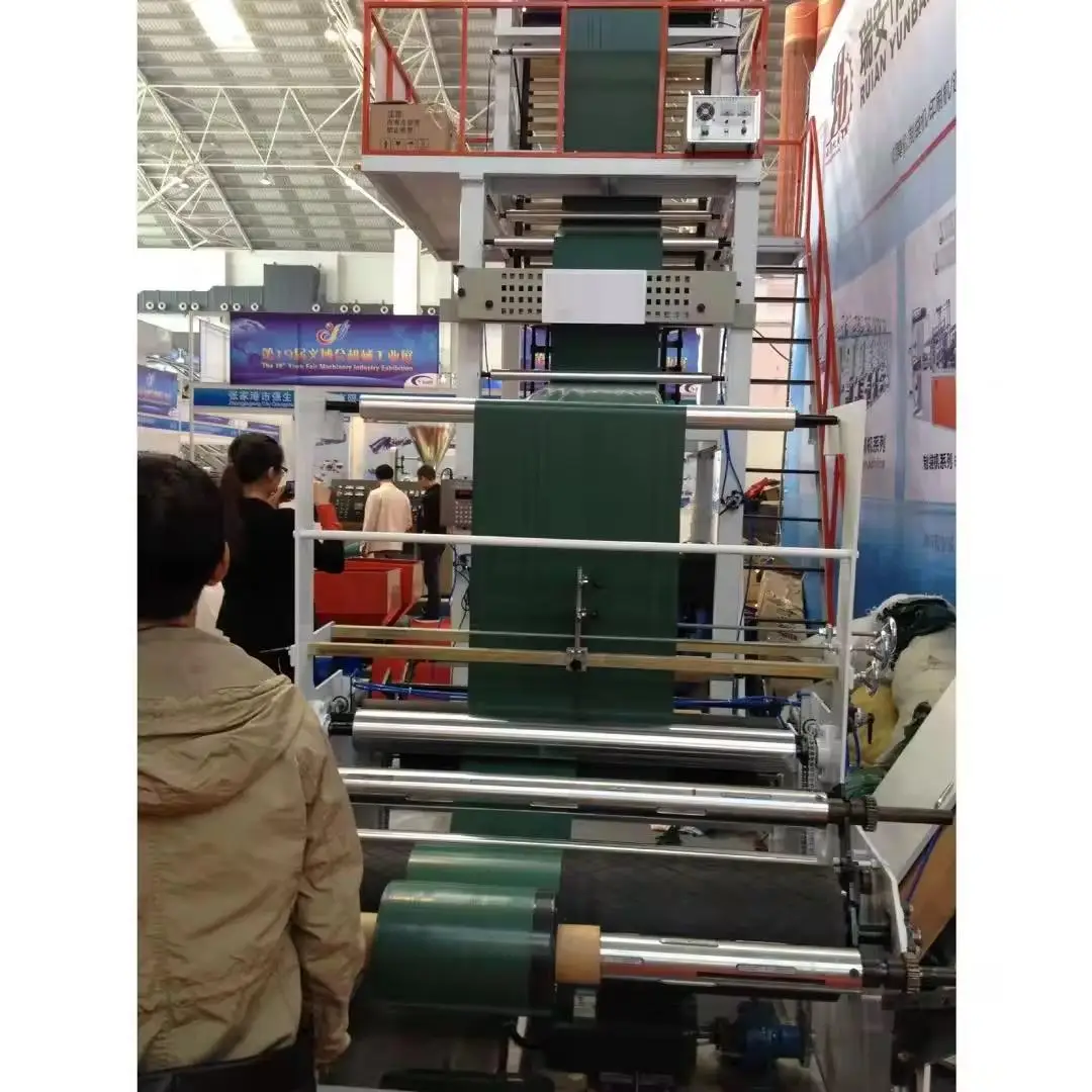 Factory Hot Sale High Output Ldpe Hdpe Lldpe Plastic Product Automatic Film Blowing Machine