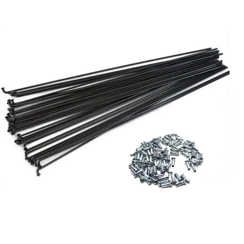 
C35/C45 ED black spoke with nipple 85mm-264mm 