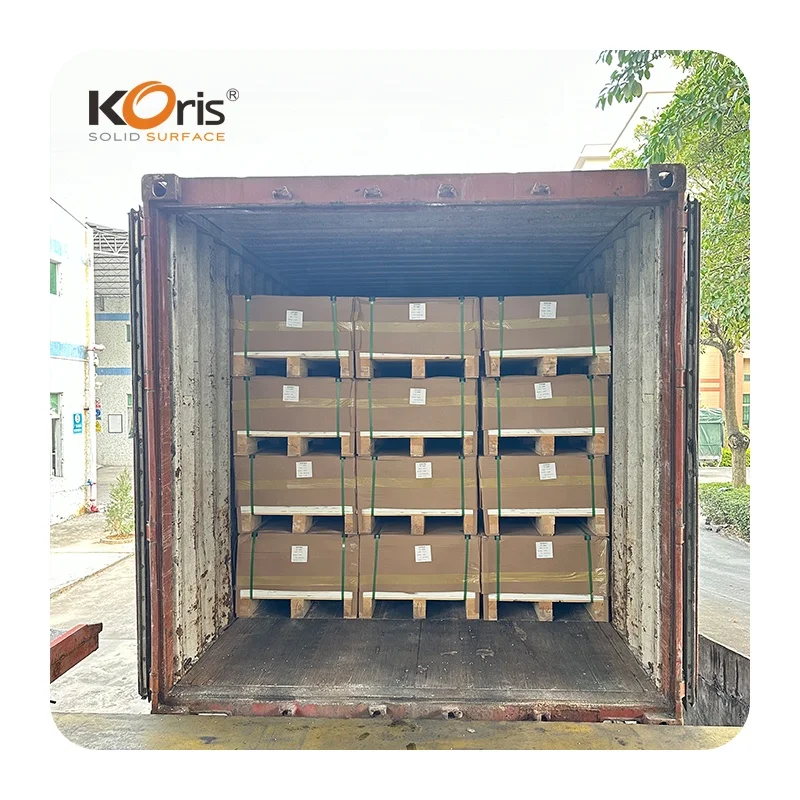 Saudi Arabic pure and modified 3660*760 acrylic solid surface sheet artificial stone