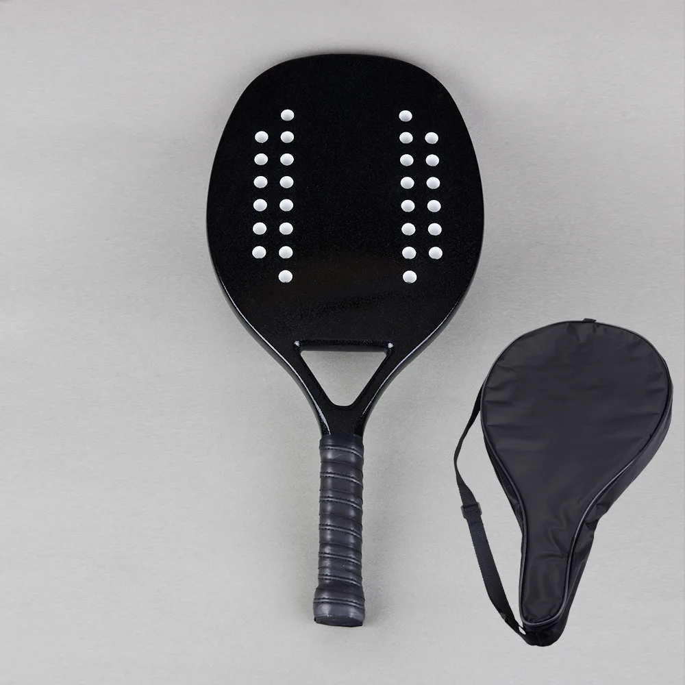 High quality low price Manufacturer wholesale carbon beach tennis padel racket with customized logo