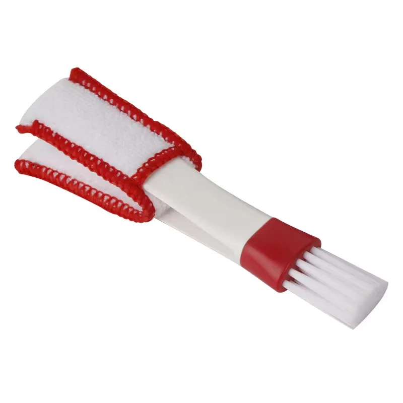 Window Blind Cleaner Duster Brush with Microfiber Sleeves Cleaning Tools for Shutters Air Conditioner Dust