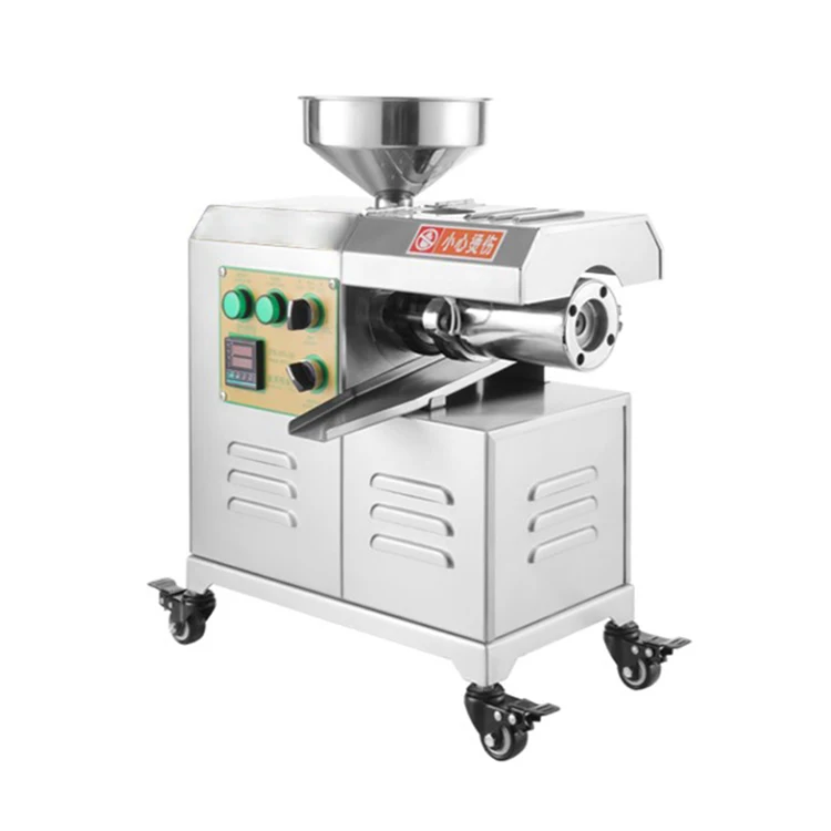 Quality assured 30KG/H full automatic automatic oil pressers cocoa butter oil extracting machine