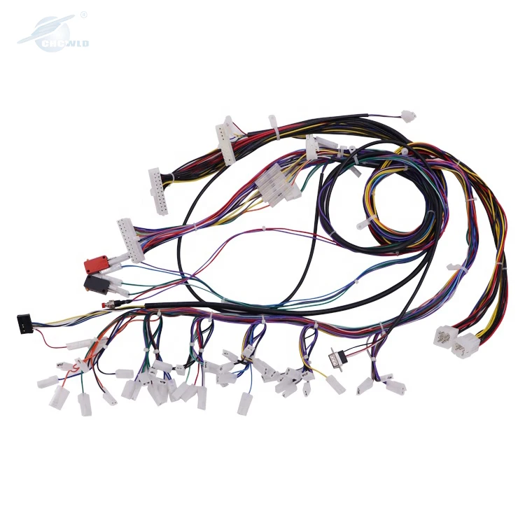 Customized Manufacturing Electrical Cable Assembly POG PSP Arcade Fish Game slot Machine Wire Harness