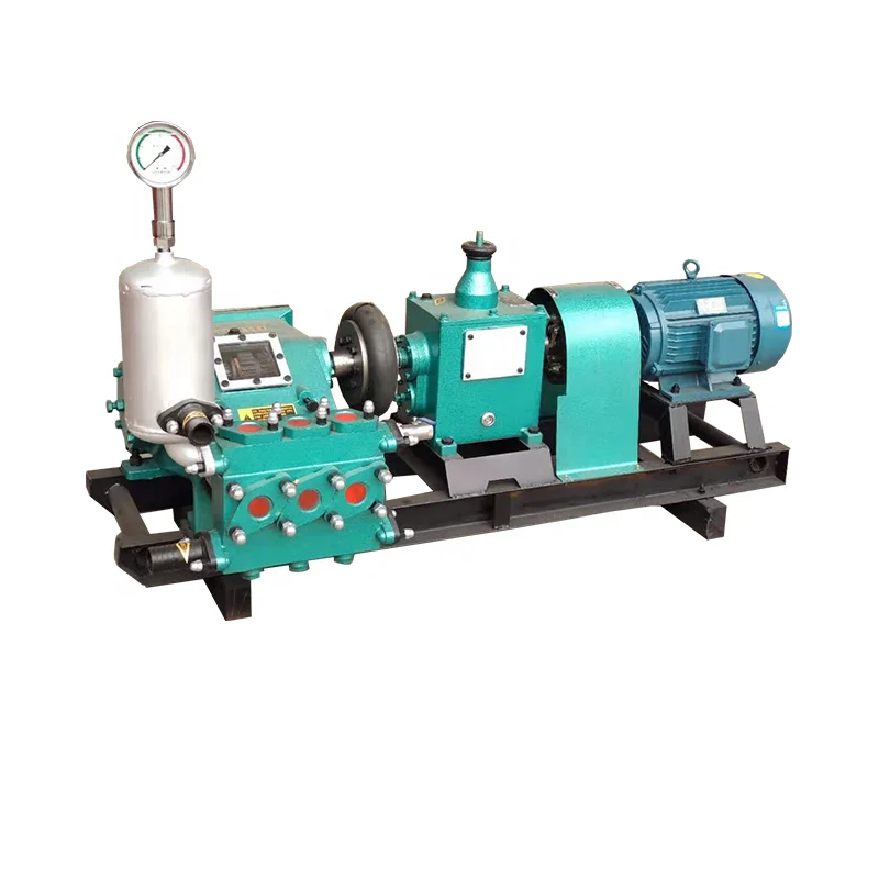 mud pumping machine for water well drilling rig with mud pump