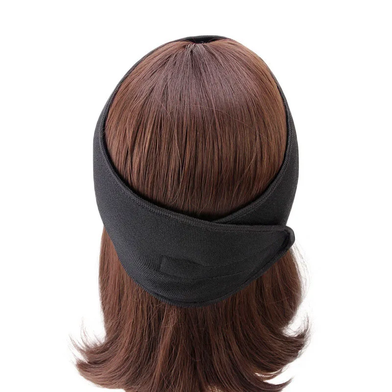Wholesale Custom Logo Hair Accessories Headwrap Deluxe Foam Mesh Wrap Adjustable Headwrap Sport Hedband Hair Band For Women