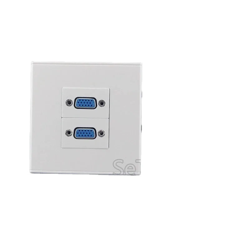 Seto Angled VGA with cabling VGA for wall socket